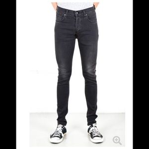 rag & bone Men's Skinny Jeans - Black